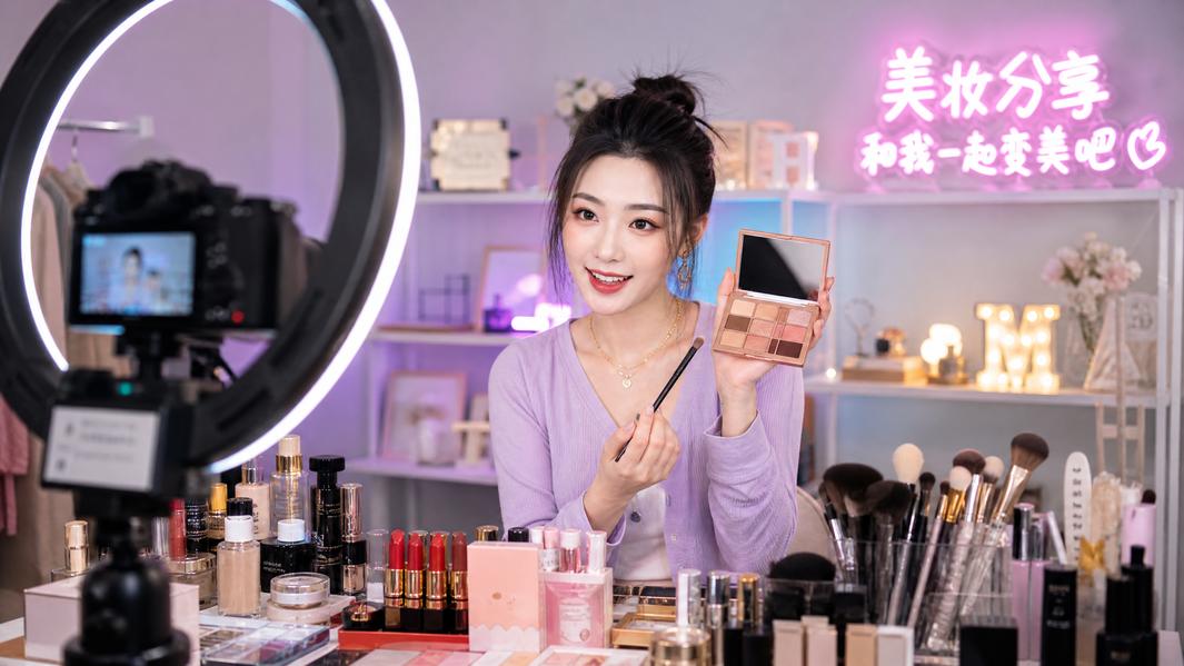 小马拉大车美妆视频教程